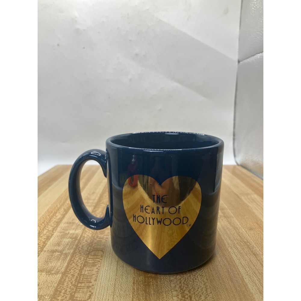 The Movie Channel Heart of Hollywood Blue Coffee Mug Made‎ in England
